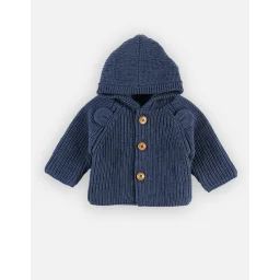 Mantelet En Tricot Bleu