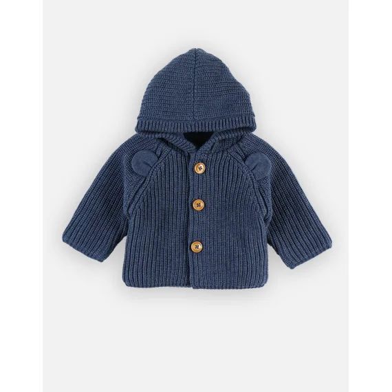 Mantelet En Tricot Bleu