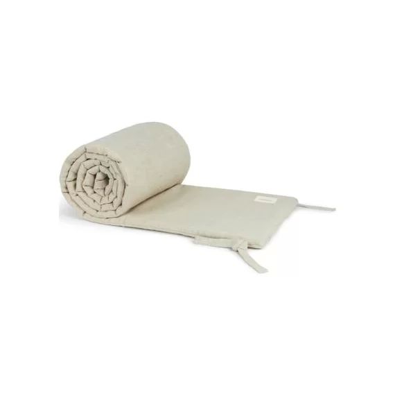 Tour de lit Lin français greige (pour lits 60 x 120 et 70 x 140 cm)