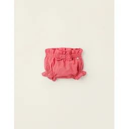 Bloomer En Coton Et Lin Rouge Clair