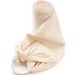 Echarpe de portage My sling sans noeud en jersey coton bio écru