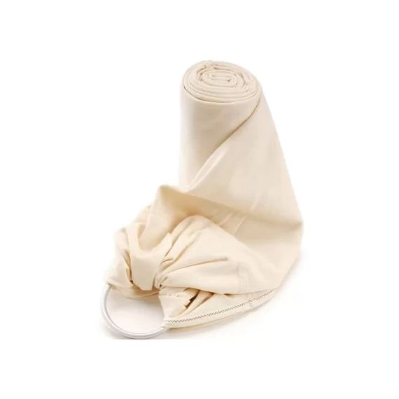 Echarpe de portage My sling sans noeud en jersey coton bio écru