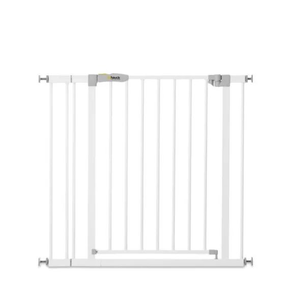 HAUCK Barrière de sécurité enfant Stop&rsquo;n Safe 2 + extension 9 cm – Blanc blanc