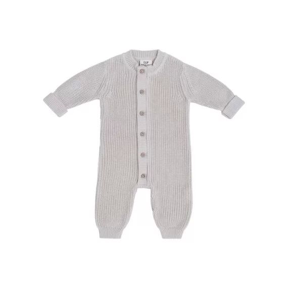 Grenouillère tricotée Soul beige (3 mois)