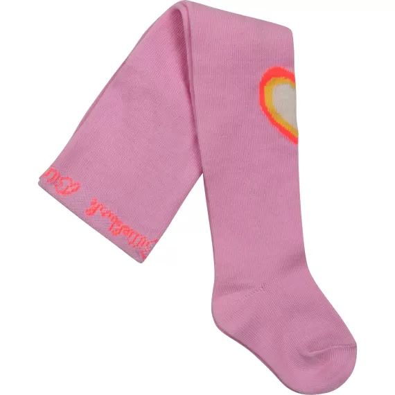 Collants en tricot avec coeur FilleRose