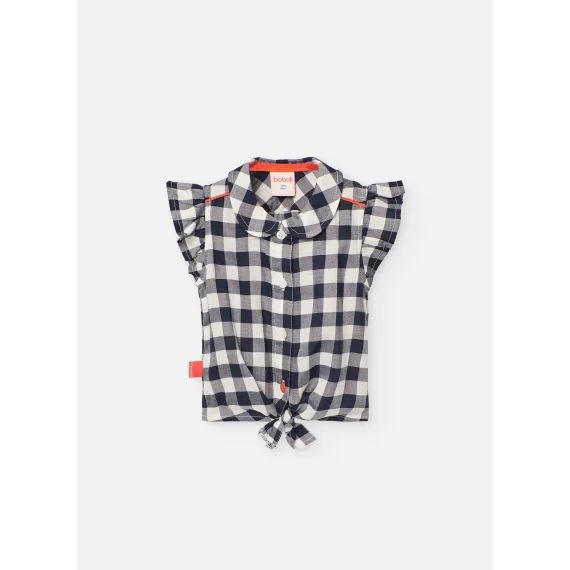 Chemise A Carreaux Bleu