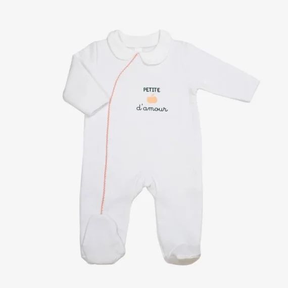 Pyjama  bébé 3 mois- TROIS KILOS SEPT blanc