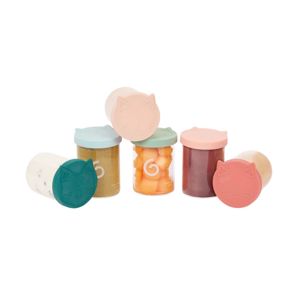 image de pot de conservation bébé 