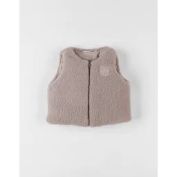 Bodywarmer En Sherpa Beige