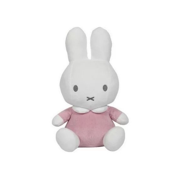 Peluche lapin Miffy rose velours (32 cm)