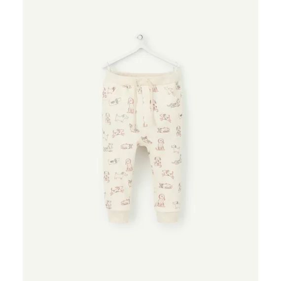 Jooging bébé garçon en fibres recyclées et imprimé chiens –  – Soldes