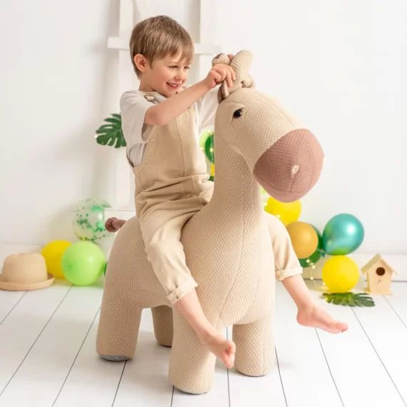 Peluche Cheval Platero Maxi Amigurumi