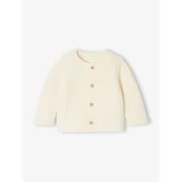 Cardigan Basics 100% Coton écru