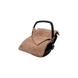 Nid D&rsquo;ange Groupe 3/5 Points En Coton Biscuit Check Knit
