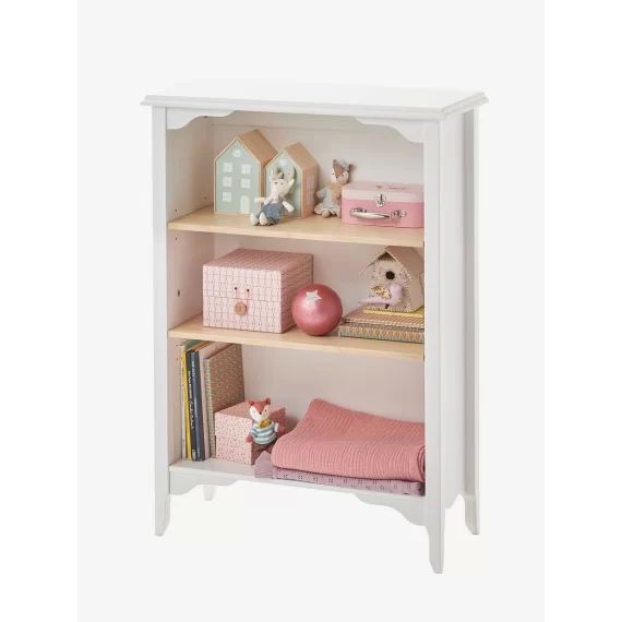 Bibliothèque vintage CHAMPÊTRE blanc