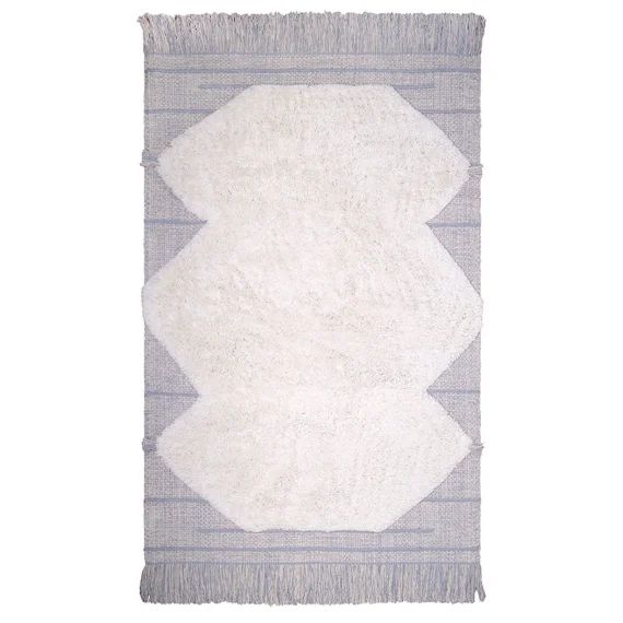 Tapis Berbère Coton Et Laine Gordon Gris