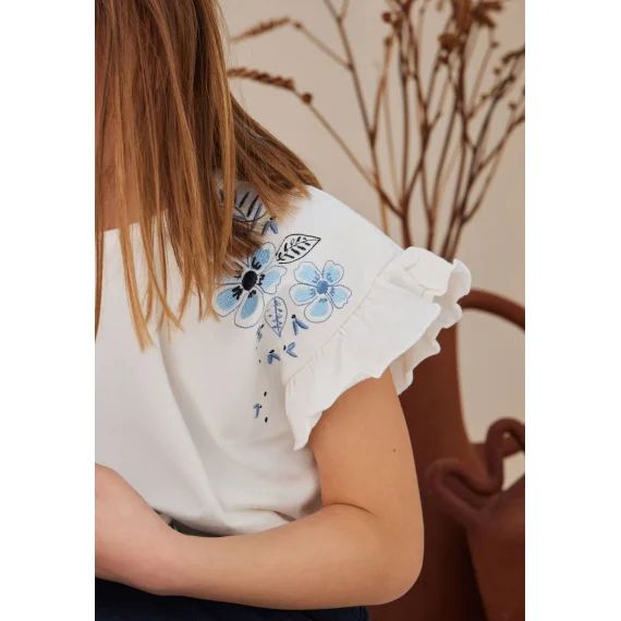 T-shirt Enfant Hélénie Ecru