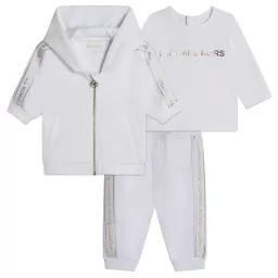 Ensemble jogging 3 pièces UNISEXE Blanc