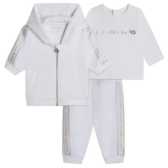 Ensemble jogging 3 pièces UNISEXE Blanc