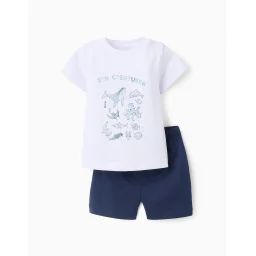 Pyjama En Coton Blanc