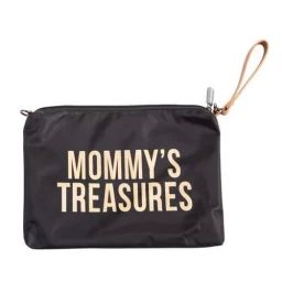 Sac à Langer Childhome Mommy Clutch – Noir/Or