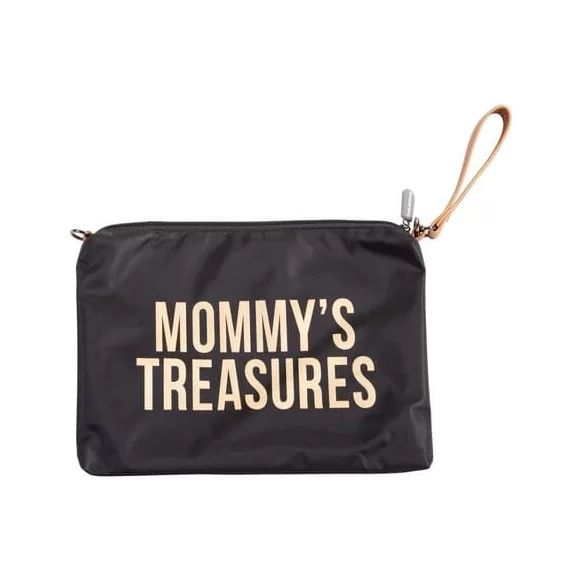 Sac à Langer Childhome Mommy Clutch – Noir/Or
