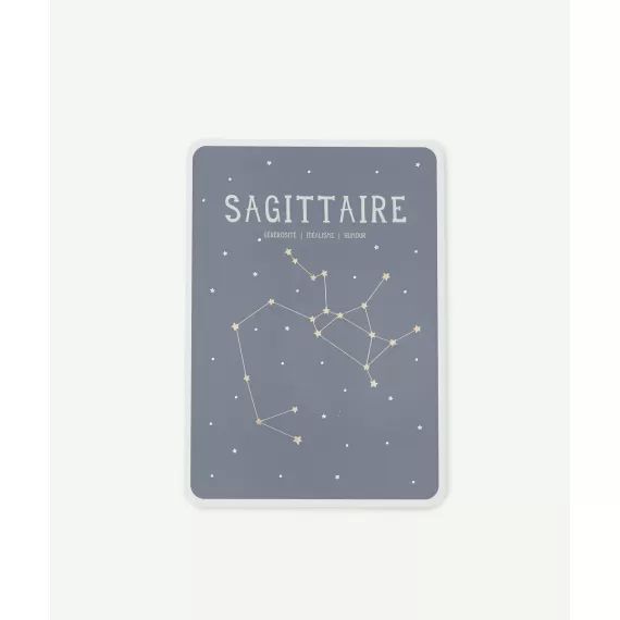 Carte poster zodiac sagittaire bébé –  – Soldes