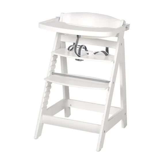 Chaise Haute Évolutive Avec Plateau Repas Amovible Sit Up Fun Blanc