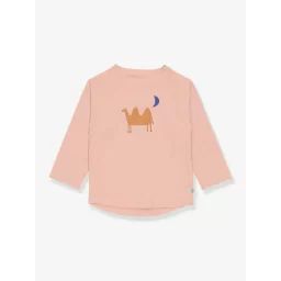 Tee-shirt anti-UV bébé LÄSSIG manches longues rose pâle