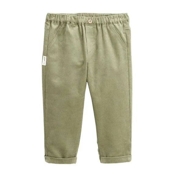 Pantalon En Velours Côtelé Bébé Garçon Montreal Vert