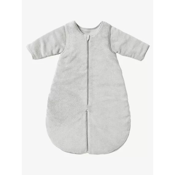 Combinaison de transport polaire microfibre, manches amovibles gris