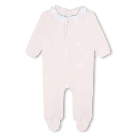 Pyjama en velours Fille Rose