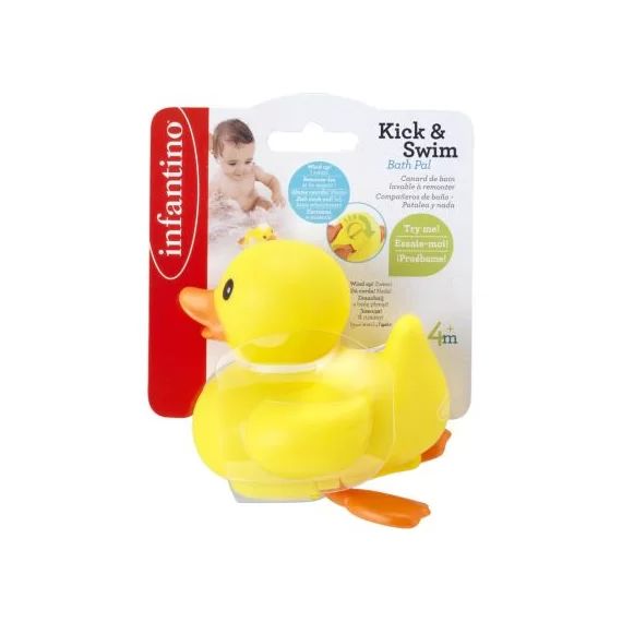 Canard de bain nageur à remonter