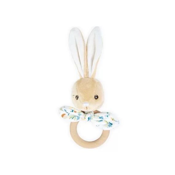 Anneau de dentition en bois lapin Justin Les Fripons