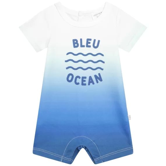 Combi-short imprimé en coton Garçon Indéterminé
