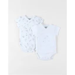 Set De 2 Bodys Coton Blanc