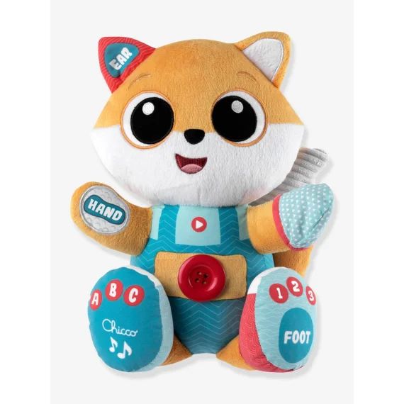 Peluche Renard Bilingue – CHICCO orange