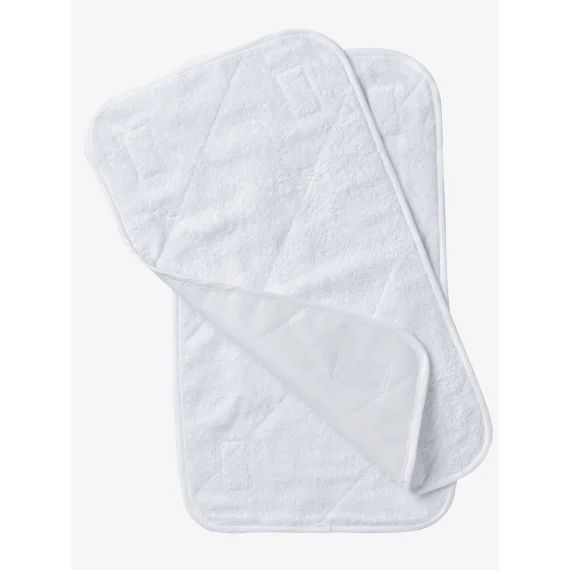 Lot de 2 tapis pour matelas à langer Basics blanc