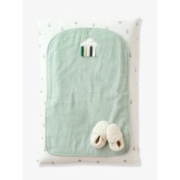 Matelas à langer Bio Collection LOVELY NATURE avec housse + 2 tapis blanc/vert