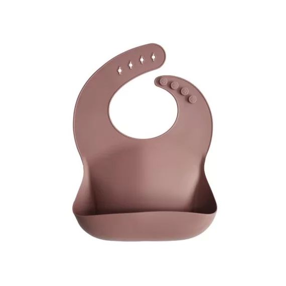 Bavoir à poche en silicone Woodchuck
