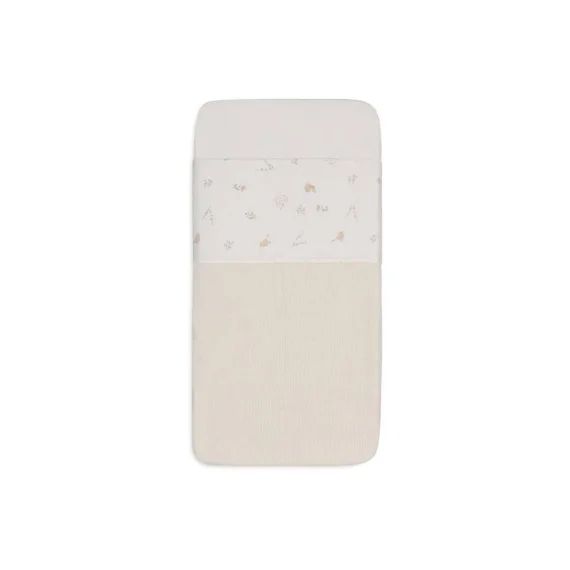 Drap Housse Berceau En Coton Beige Birdy