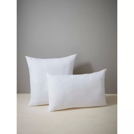 Oreiller ferme microfibre entretien facile blanc