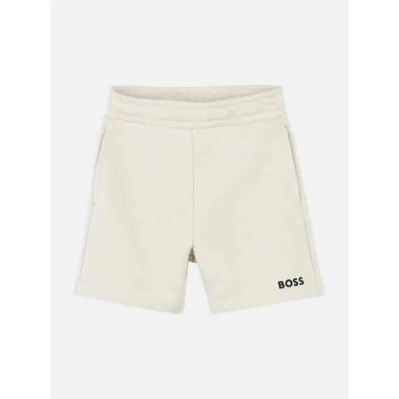 Short Molletonné Blanc Cassé