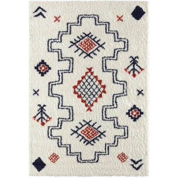 Tapis Enfant Motifs Berbères En Polypropylène Multicolore