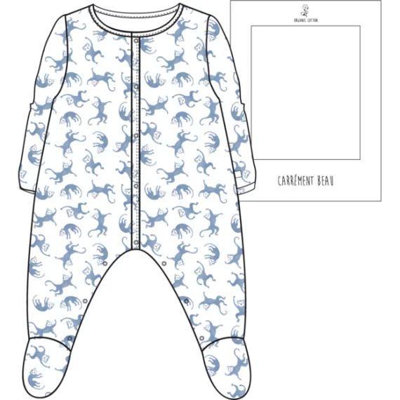 Pyjama en coton Garçon Blanc