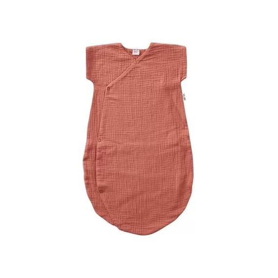 Gigoteuse légère double gaze uni marsala TOG 1,6 (70 cm)