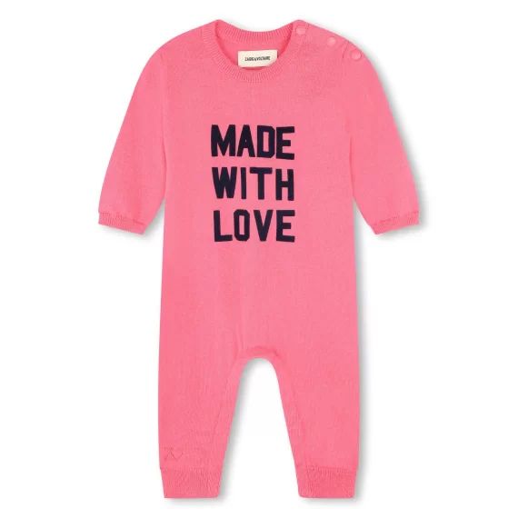 Combinaison en tricot UNISEXE Rose