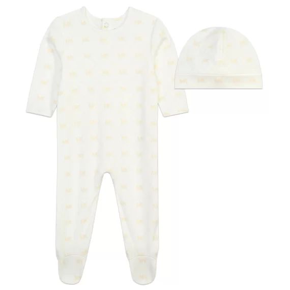 PYJAMA+BONNET Garçon Blanc
