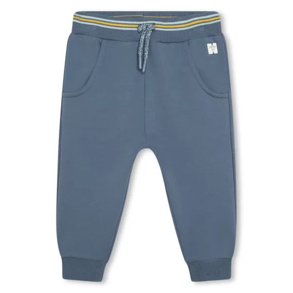 Pantalon molletonné Garçon Bleu