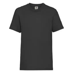 T-shirt Coton Valueweight Noir